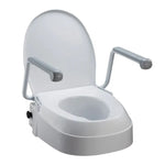 Homecraft Raised Toilet Seat with Armrests