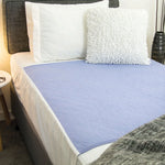 Conni Reusable Bed Pad with Tuck Ins, S