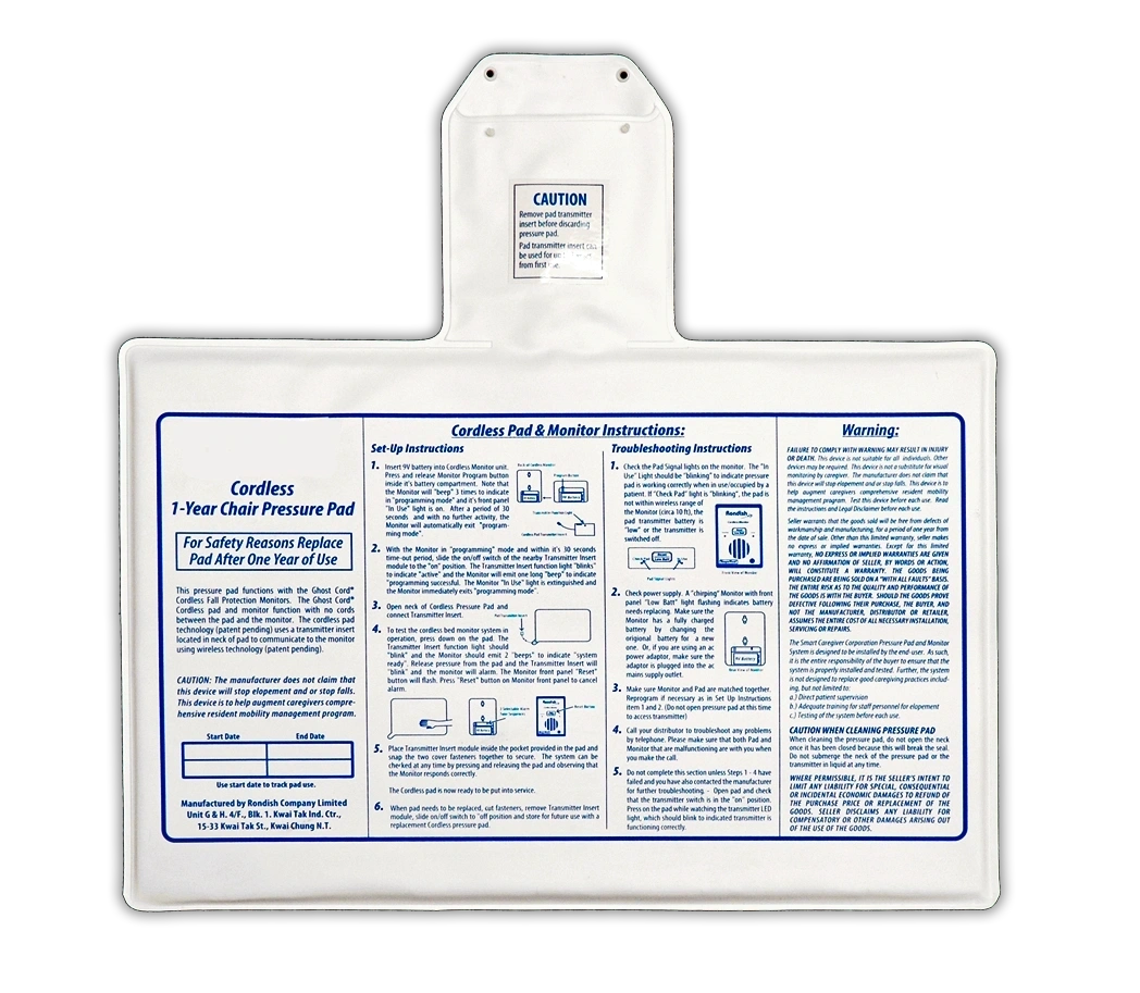 Cura1 2630 Cordless Chair Pad