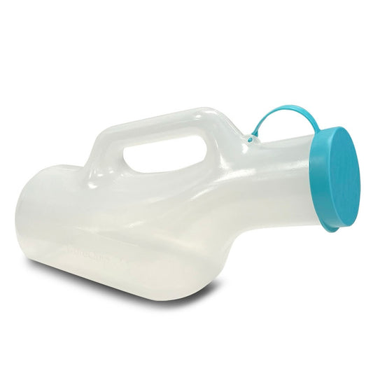Care Quip Male Urinal with Lid