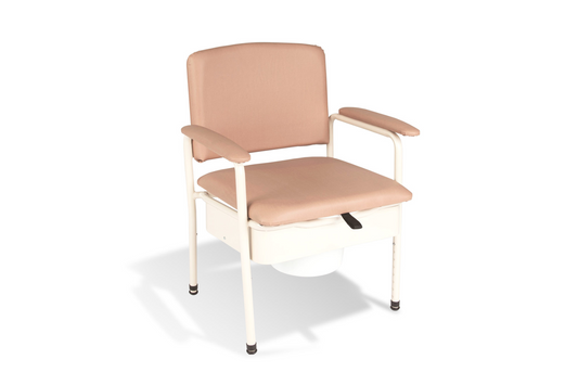 Bedside Commode - Hero Medical Deluxe Bedside Commode - Champagne, 52 cm