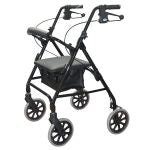 Walker - Days 105 Rollator, 8" Wheels, Black