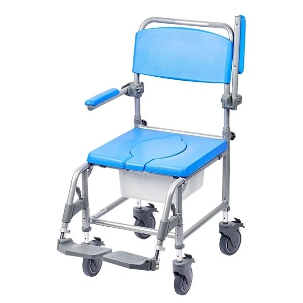 Homecraft Atlantic Wave Deluxe Shower Commode, Transit