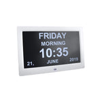KCare Digital Clock With Alarm & Text Reminders – 10"