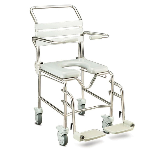 Juvo Mobile Shower Commode – Swingaway Legrests