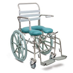 Juvo Mobile Shower Commode Self Propelled – Swingaway Legrests