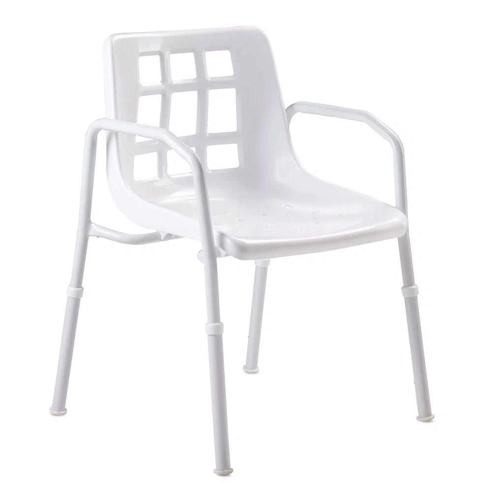 CareQuip Shower Chair, Aluminium