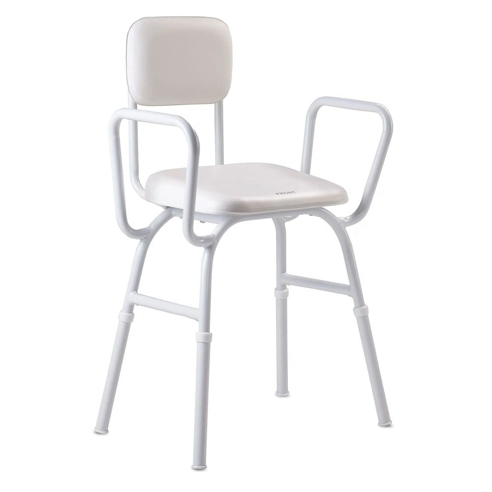 Care Quip Shower Stool, Aluminium