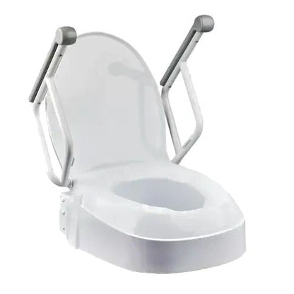 Homecraft Raised Toilet Seat with Armrests