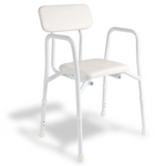 Shower Stool - Hero Medical Padded Seat & Padded Back Shower Stool