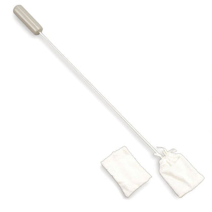 Long Handled Toe Washer with 2 Pads