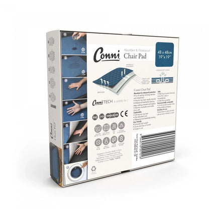 Conni Chair Pad, Small, Charcoal