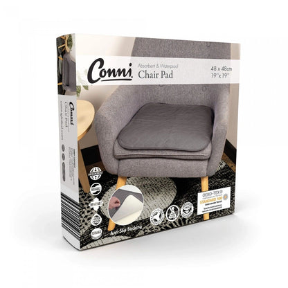 Conni Chair Pad, Small, Charcoal