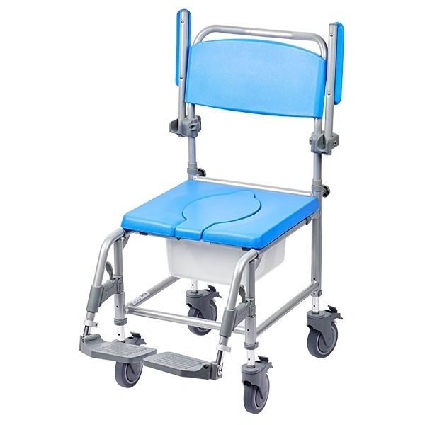 Homecraft Atlantic Wave Deluxe Shower Commode, Transit