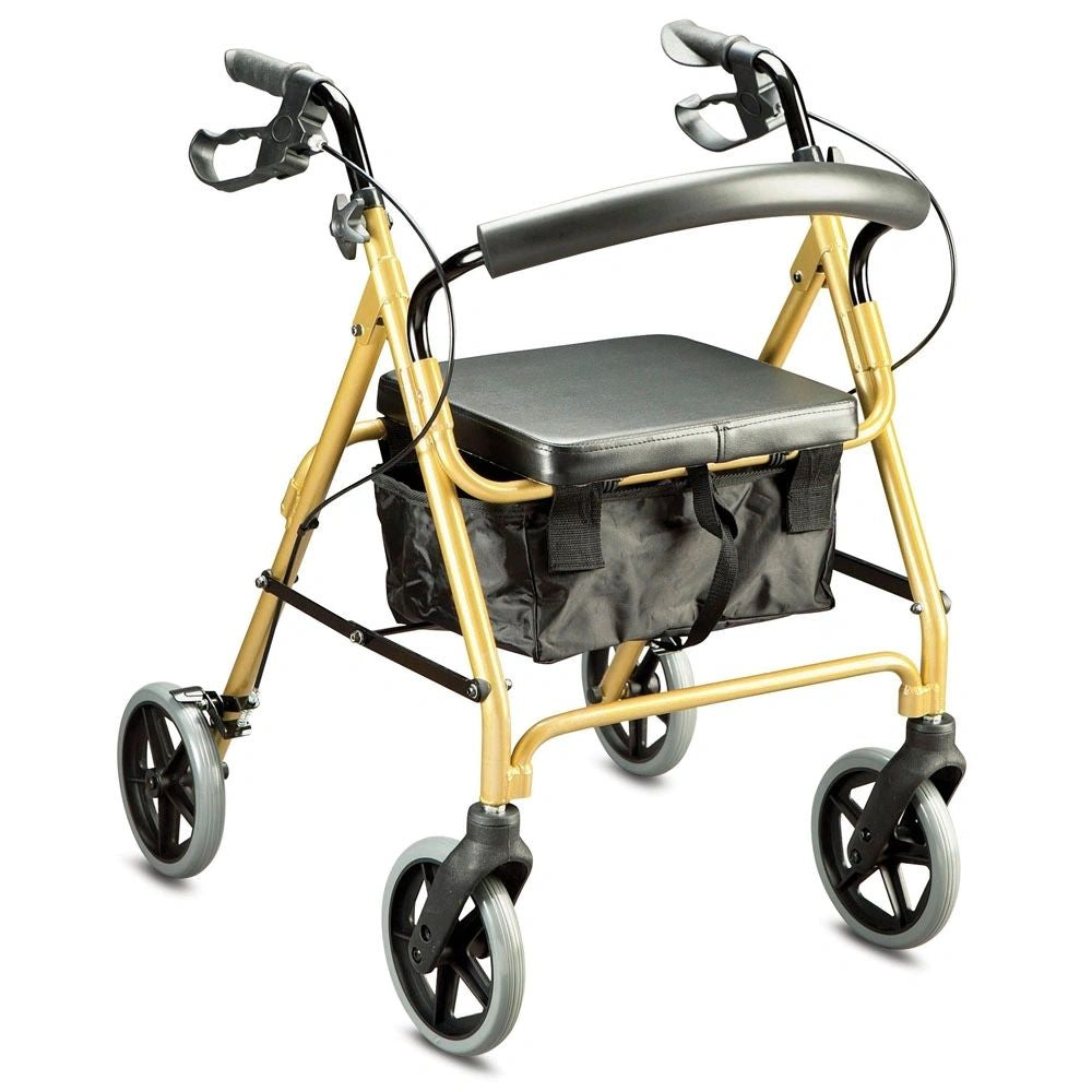 Care Quip Seat Walker Trekker, 8 inch castors
