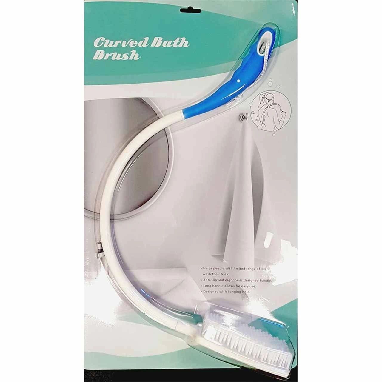 Long Handled Curved Bath Brush