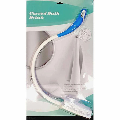 Long Handled Curved Bath Brush