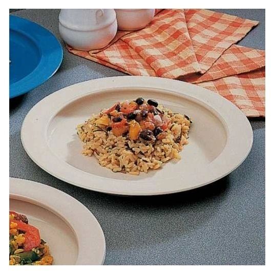 Plate with Inside Edge