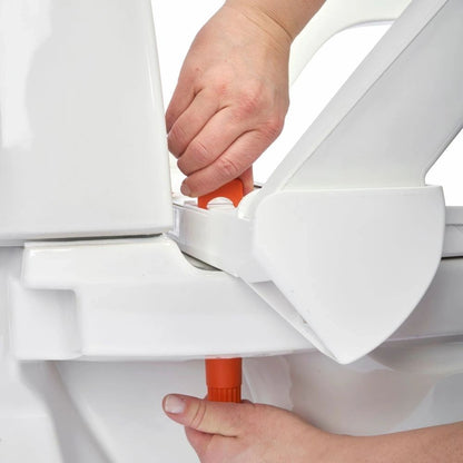Etac My-Loo Toilet Seat Raiser with Armrests, 6cm seat height